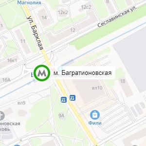 метро Багратионовская
