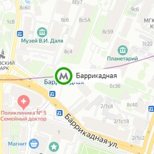 метро Баррикадная
