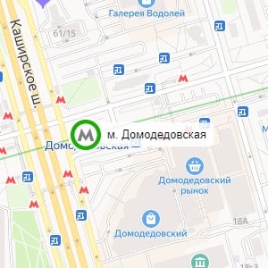 метро Домодедовская