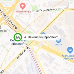 метро Ленинский проспект