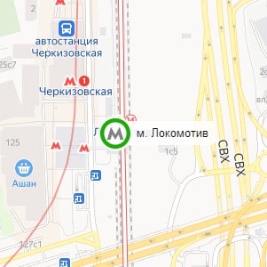 метро Локомотив