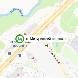метро Мичуринский проспект