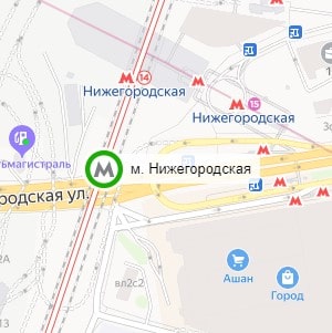 метро Нижегородская