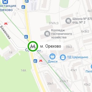 метро Орехово