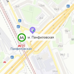метро Панфиловская