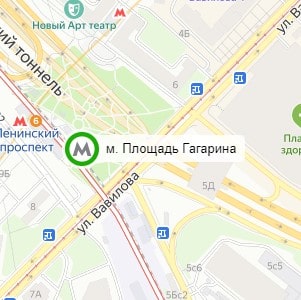 метро Площадь Гагарина