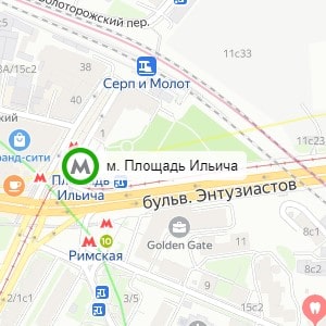 метро Площадь Ильича