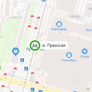метро Пражская