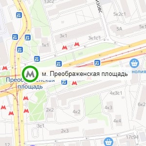метро Преображенская площадь
