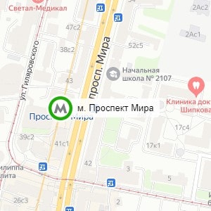 метро Проспект Мира
