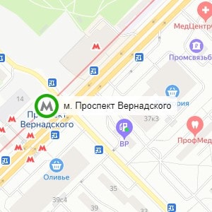 метро Проспект Вернадского