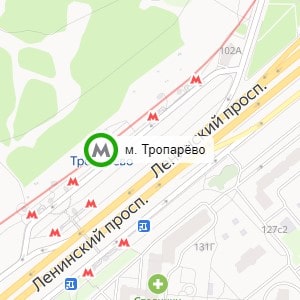 метро Тропарёво