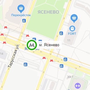метро Ясенево